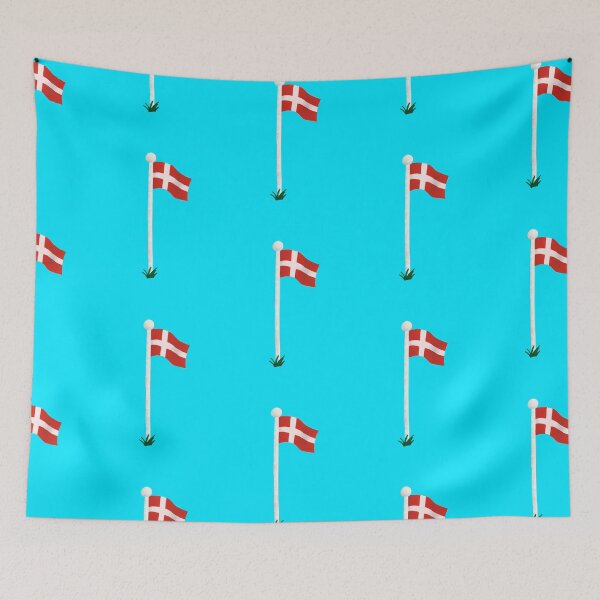 Item preview, Flag of Denmark  designed and sold by Nadia Arsky.