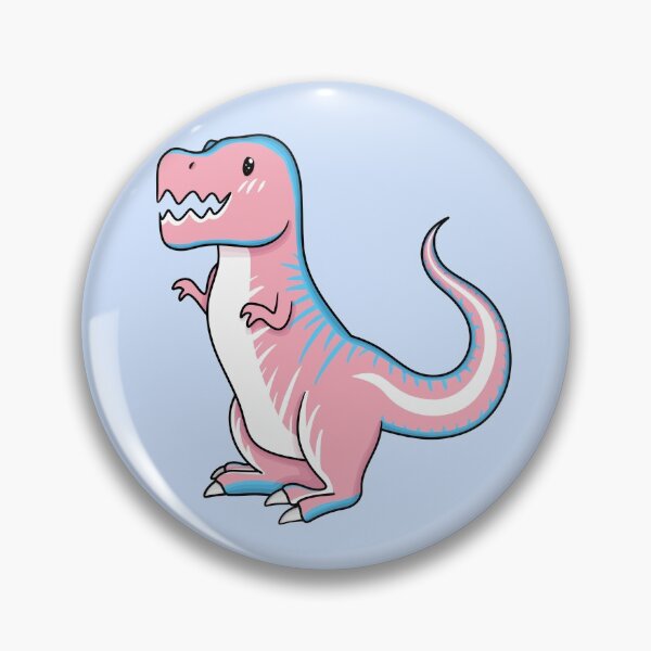 Item preview, Pride Dinosaurs - Trans T-Rex designed and sold by Floramisu.