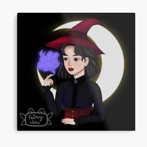 Item preview, cute witch designed and sold by NyxArtwork.