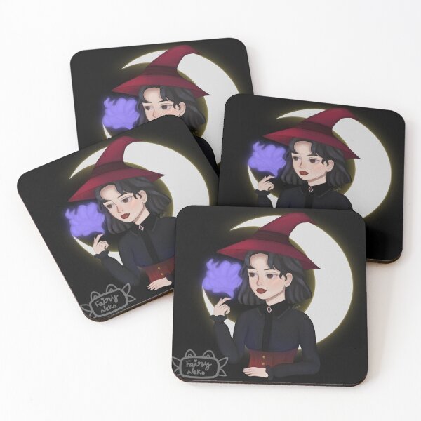 Item preview, cute witch designed and sold by NyxArtwork.