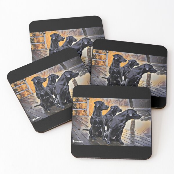 Item preview, black Labradors designed and sold by SLHinton.