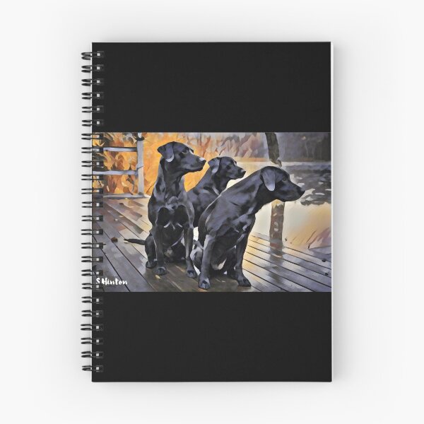 Item preview, black Labradors designed and sold by SLHinton.