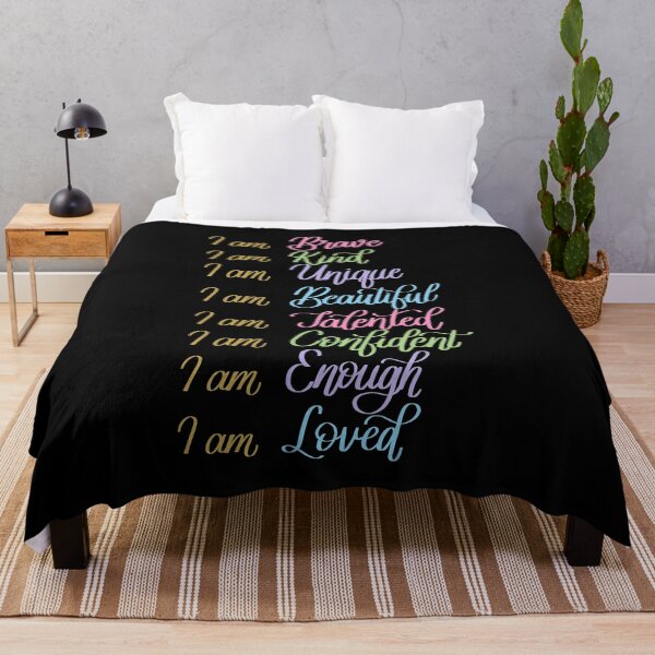 Item preview, Self Love Daily Affirmations in Black designed and sold by Kelly Leung.