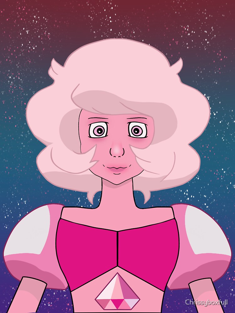 "Pink Diamond " Sticker for Sale by Chrissyboxfull Redbubble