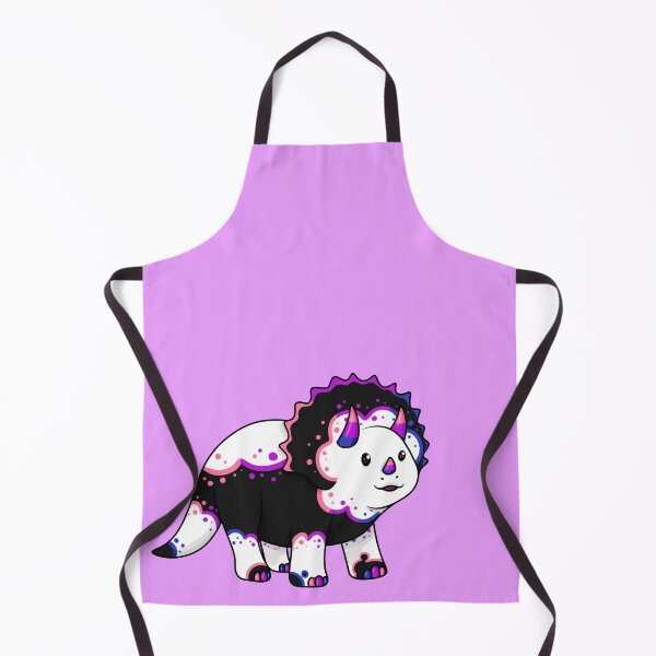 Item preview, Pride Dinosaurs - Triceratops de género fluido designed and sold by Floramisu.