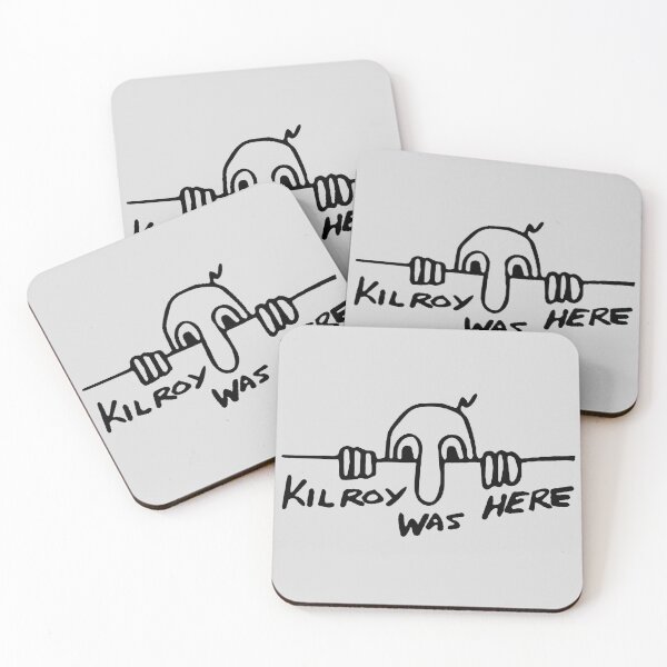 Item preview, Kilroy Was Here - World War II, WW2, Historical, History, Graffiti, Meme designed and sold by SpaceDogLaika.