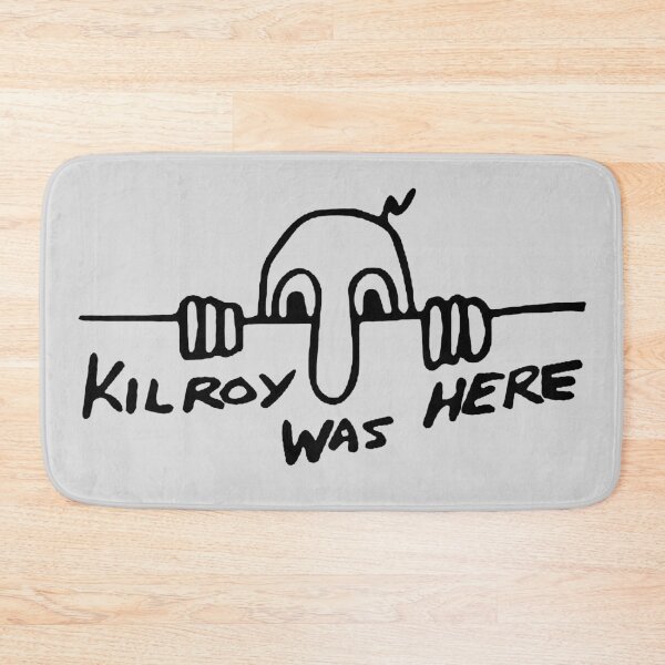 Item preview, Kilroy Was Here - World War II, WW2, Historical, History, Graffiti, Meme designed and sold by SpaceDogLaika.
