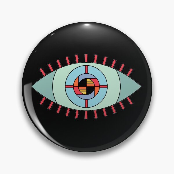 Item preview, Psychedelic geometric eye artwork designed and sold by Kaiateycrea.