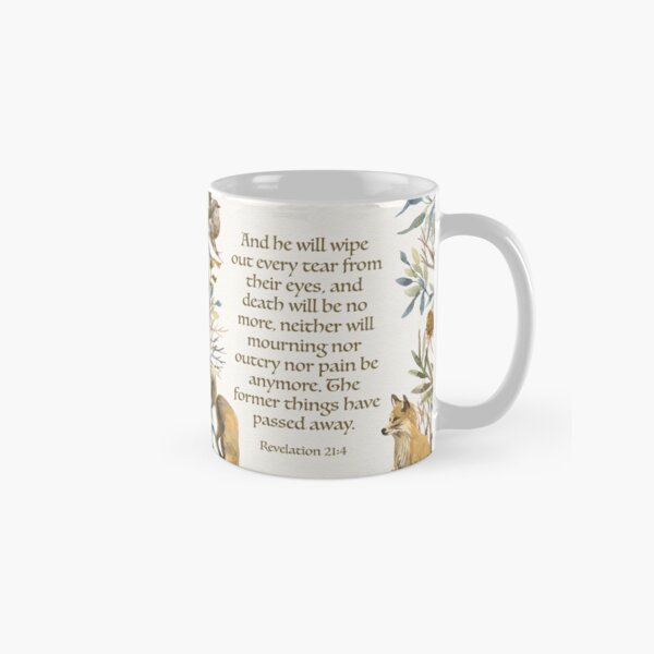 Item preview, REVELATION 21:4 (Bird and Foxes) designed and sold by Paper Bee Gift Shop.