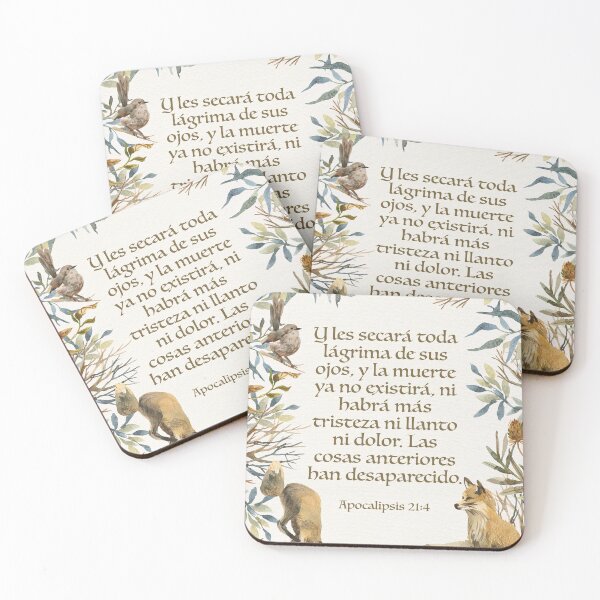 Item preview, APOCALIPSIS 21: 4 designed and sold by Paper Bee Gift Shop.