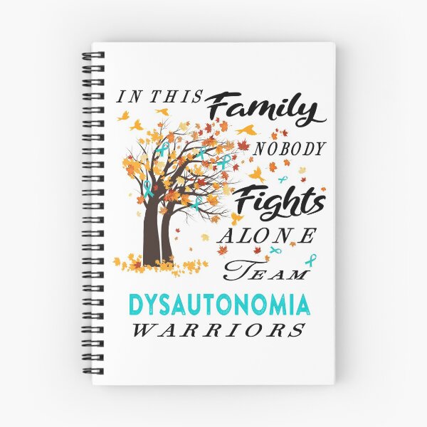 Item preview, In This Family No One Fight Alone Dysautonomia Awareness ribbon tree designed and sold by radianen.
