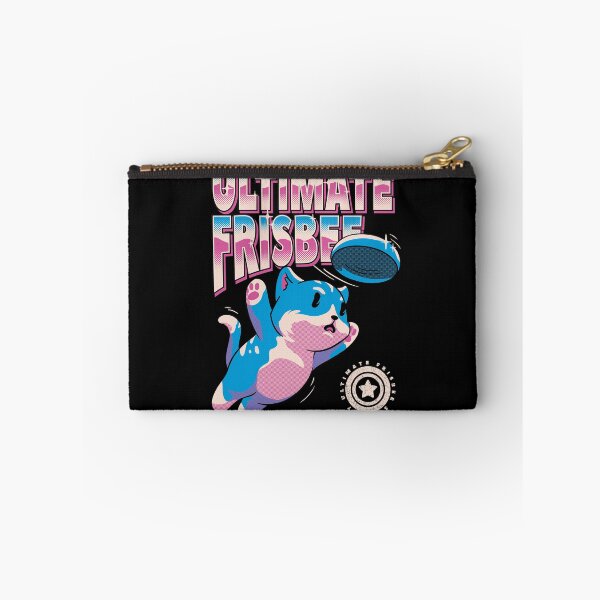 Item preview, Ultimate Frisbee Cat - Retro Frisbee cat Bid Bidginity | Diving for the disc | Perfect Gift for the Pro Ultimate Frisbee Player Professional Merch Pet Mat Bandana designed and sold by Any Color Designs.
