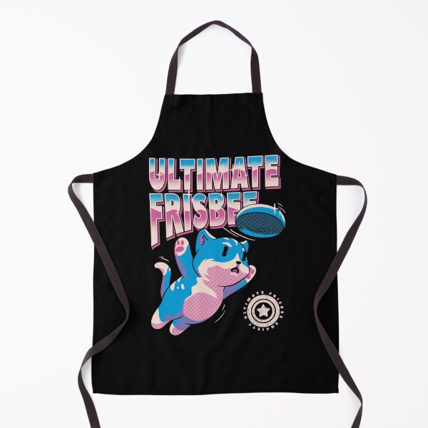 Item preview, Ultimate Frisbee Cat - Retro Frisbee cat Bid Bidginity | Diving for the disc | Perfect Gift for the Pro Ultimate Frisbee Player Professional Merch Pet Mat Bandana designed and sold by Any Color Designs.