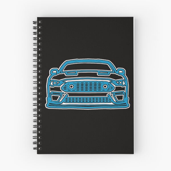 Item preview, 2021 Mustang Mach1 Outline in Velocity Blue designed and sold by FabFreakShop.