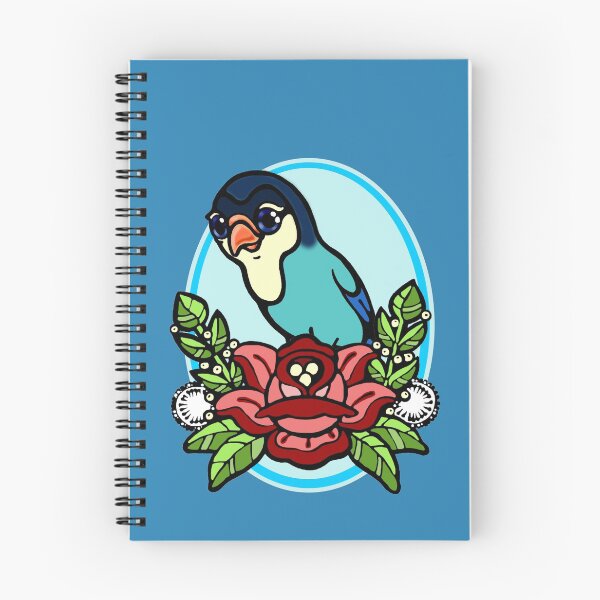 Item preview, lovebird tattoo designed and sold by sandpiperstudio.