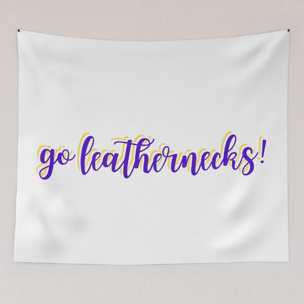 Item preview, go leathernecks WIU designed and sold by ashcmille.