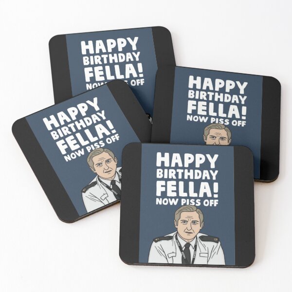 Item preview, Line-of-duty happy birthday fella - now piss off designed and sold by A. Love.