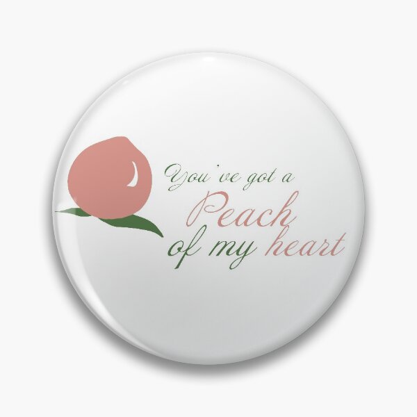 Item preview, Peach of my heart designed and sold by BunnyMomMtl.