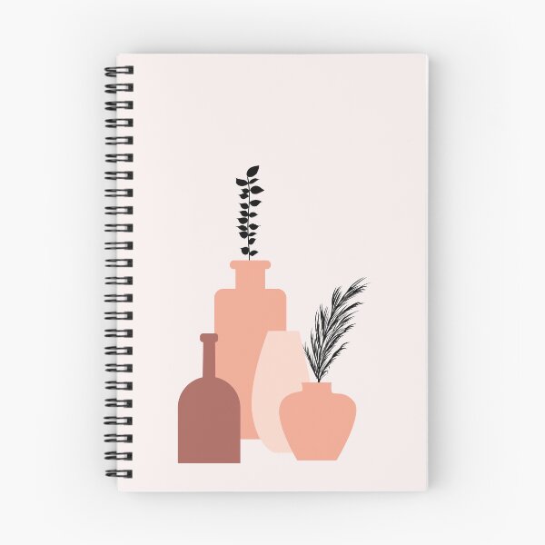 Artikelvorschau, Boho Topfpflanzen Vasen Minimalistischer Eukalyptuszweig Abstraktes Aquarell Tropical Art warme Erdtöne Pastellfarben solide weiche Farbverlaufsformen Topf 15 entworfen und verkauft von AbstractTrace.