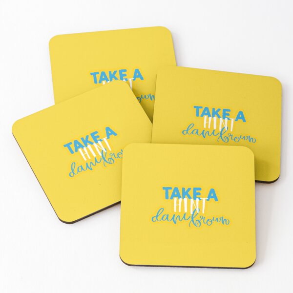 Item preview, Take a Hint Danika (Dani) Brown Logo Contemporary Romance designed and sold by riyasarts.