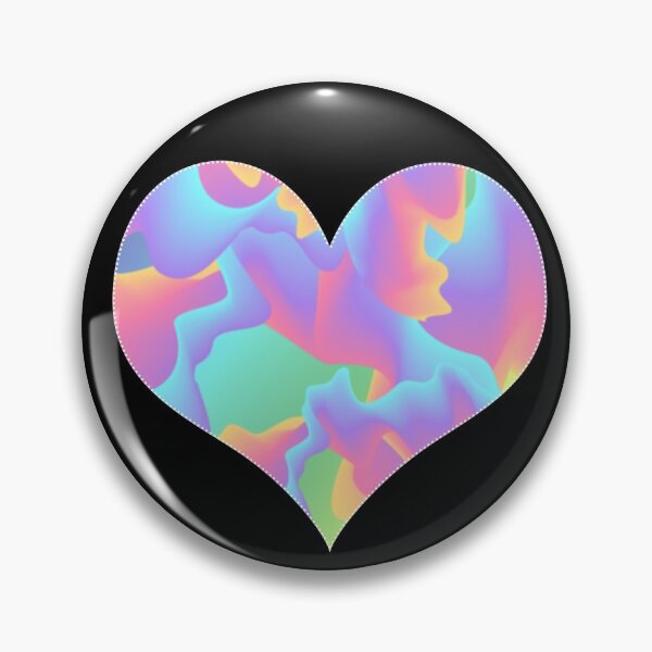 Item preview, Chrome heart shape stickers designed and sold by Tanuja  Sharma.