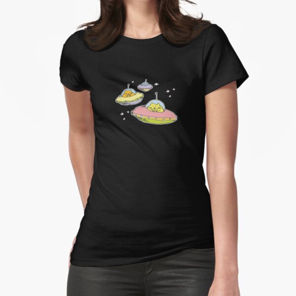 space cats Fitted T-Shirt
