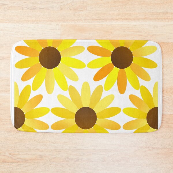 Item preview, Rows of Yellow Flowers designed and sold by RawSunArt.