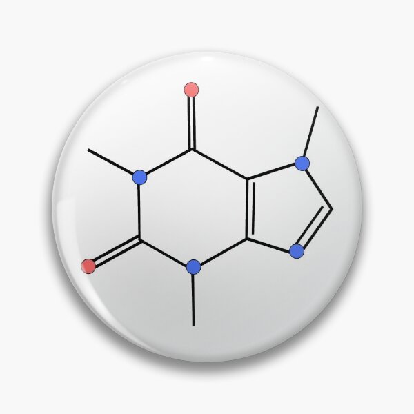 Item preview, Caffeine Molecular Structure designed and sold by Neuro-Nerdom.