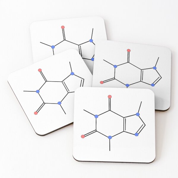 Item preview, Caffeine Molecular Structure designed and sold by Neuro-Nerdom.