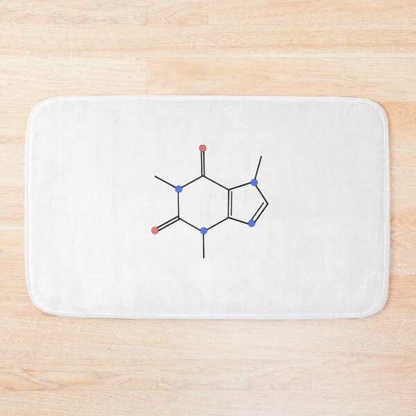 Item preview, Caffeine Molecular Structure designed and sold by Neuro-Nerdom.