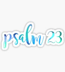 Psalm 23 Sticker