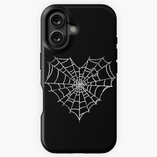 Vista previa del artículo con la obra «Telaraña de corazón», diseñado y vendido por zrvby.