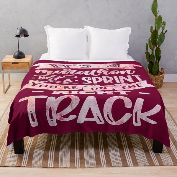 Item preview, It's A Marathon Not A Sprint You're On The Right Track designed and sold by goodguy53.