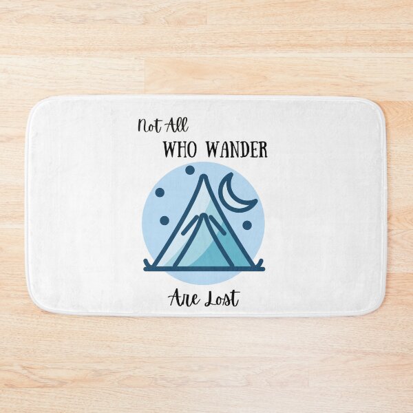Item preview, Not All Who Wander, Camping, Caravan, Tents, Camping Poster, Camp Life, Camper Poster designed and sold by visual-samadhi.