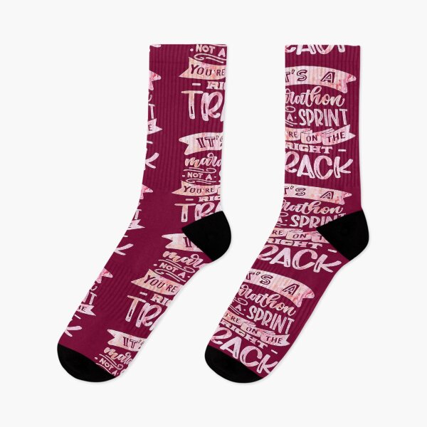 Item preview, It's A Marathon Not A Sprint You're On The Right Track designed and sold by goodguy53.