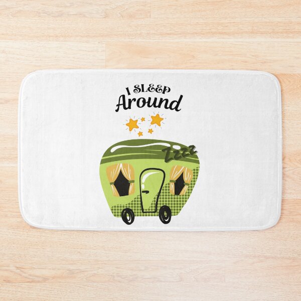Item preview, Sleep Around, Camping, Caravan, Tents, Camping Poster, Camp Life, Camper Poster designed and sold by visual-samadhi.