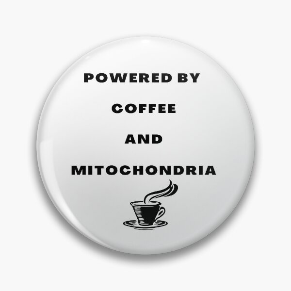 Item preview, Coffee & Mitochondria Funny Cute Graphic Biology T-Shirt designed and sold by aramida.