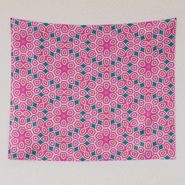 Item preview, Colorful and rosy mosaic pattern designed and sold by vector-pro.