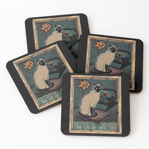 Item preview, That's What I Do - Cat's And Wine designed and sold by Matthew Jackson.