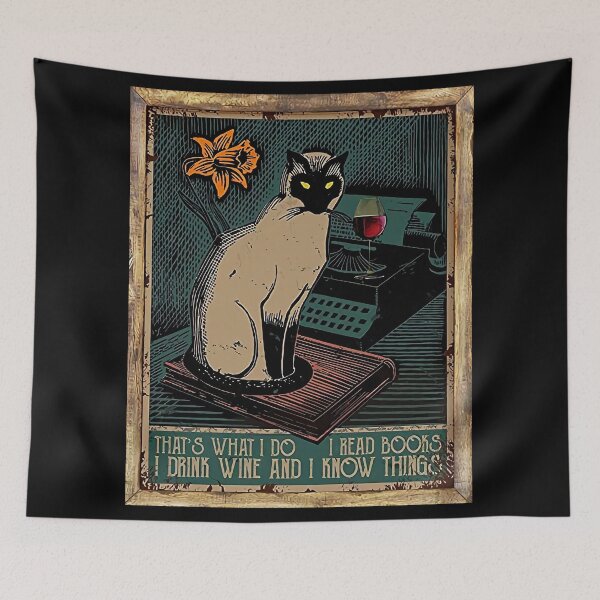 Item preview, That's What I Do - Cat's And Wine designed and sold by Matthew Jackson.
