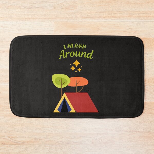 Item preview, Sleep Around, Camping, Caravan, Tents, Camping Poster, Camp Life, Camper Poster designed and sold by visual-samadhi.