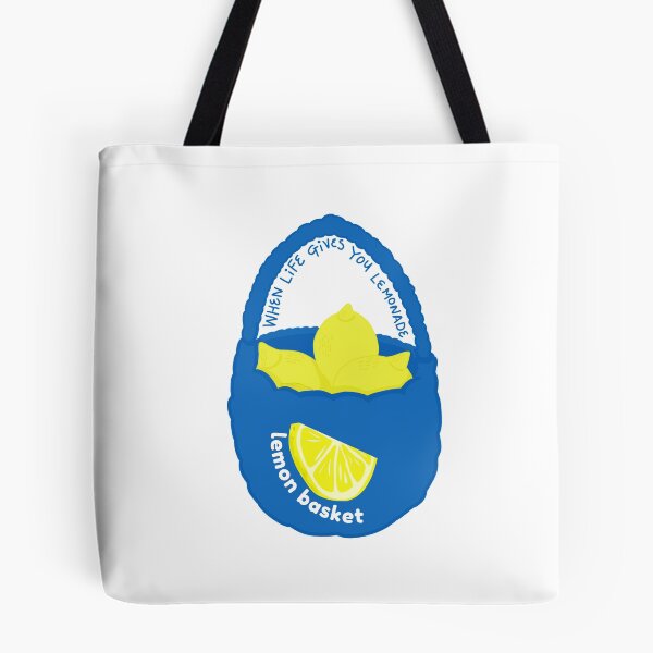 Item preview, When Life Gives You Lemonade Basket designed and sold by lunajoon.