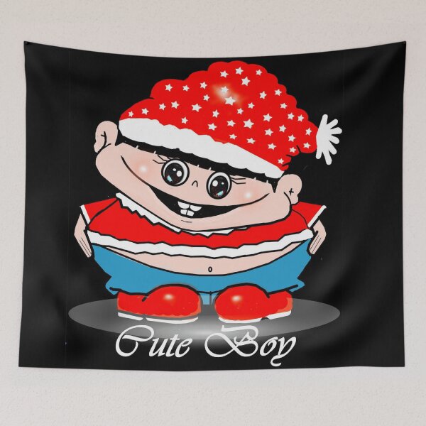 Item preview, Cute boy  designed and sold by Shirley cute art .