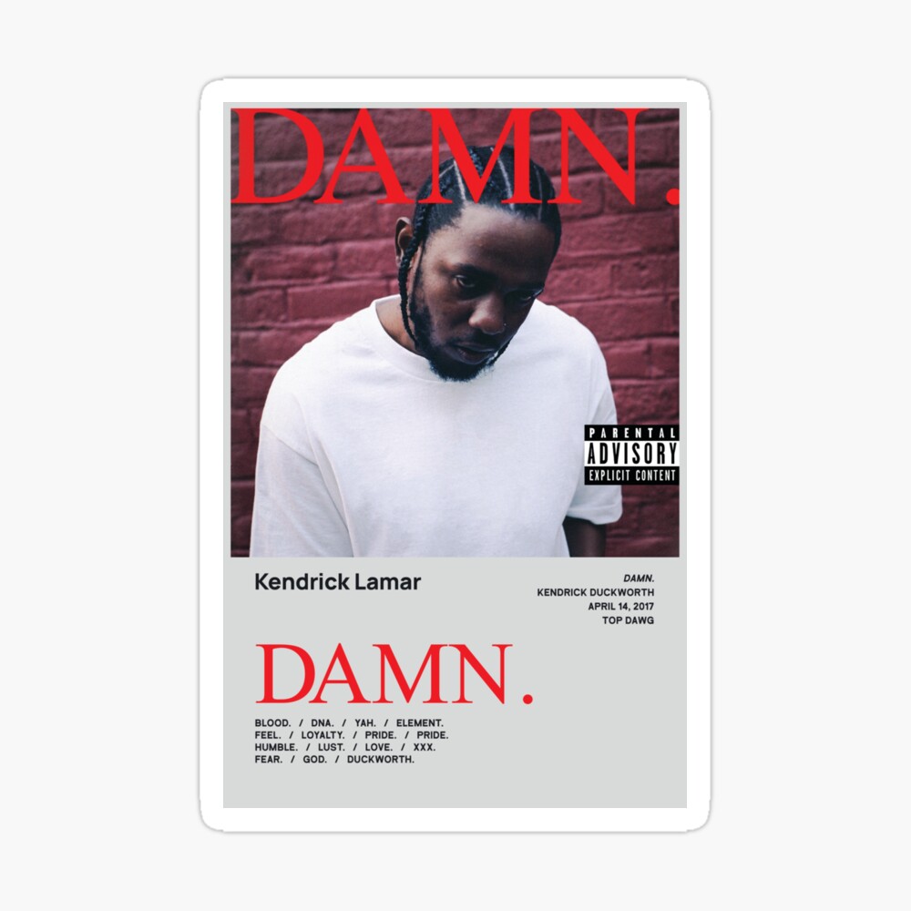 Kendrick Lamar - Damn. Tracklist