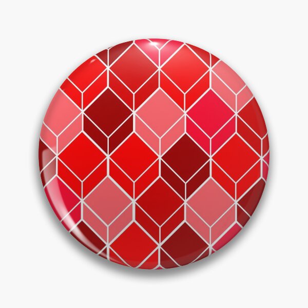 Item preview, Red Cuboidal Material Design Work designed and sold by Carbonbubble.