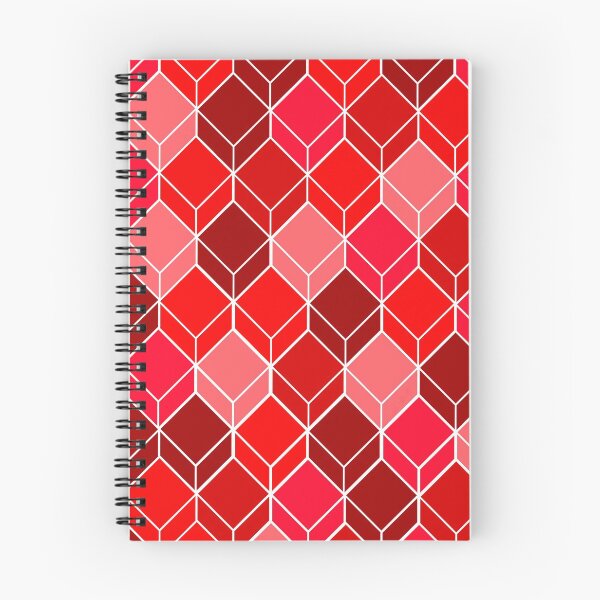 Item preview, Red Cuboidal Material Design Work designed and sold by Carbonbubble.