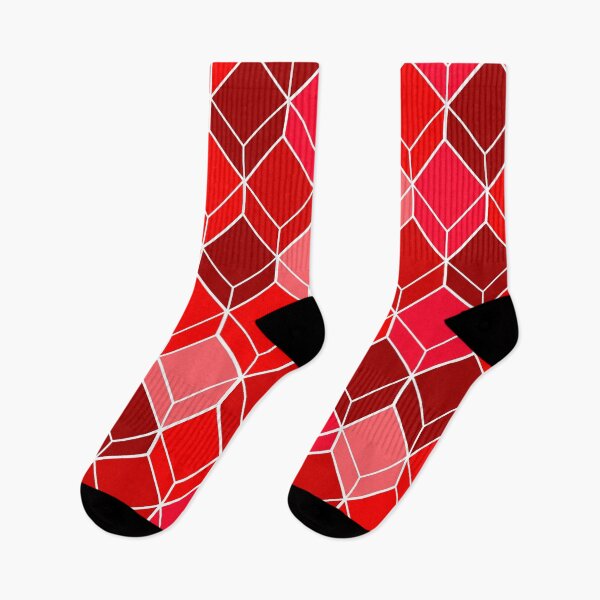Item preview, Red Cuboidal Material Design Work designed and sold by Carbonbubble.