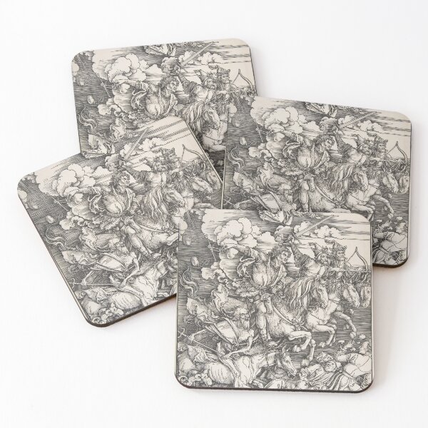 Item preview, Albrecht Durer Four Horsemen Of The Apocalypse designed and sold by JDesigningMO.