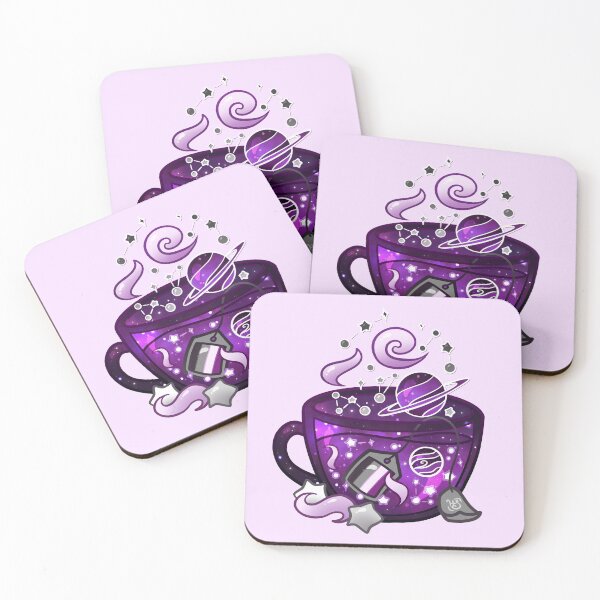 Item preview, Pride Flag Teacup - Space Ace/Asexual designed and sold by heysoleilart.