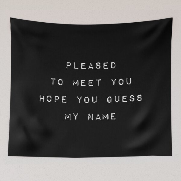Item preview, Pleased to meet you designed and sold by didijuca.